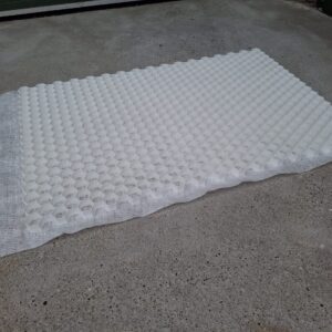 Grindmat 120x80x3 met worteldoek